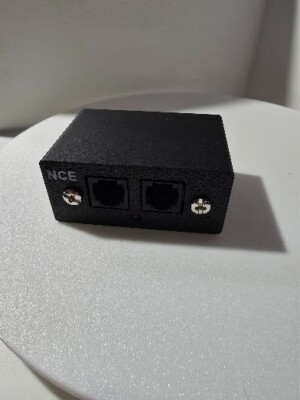 NCE  3D printed Micro stand alone Power Cab box  with small face Panel