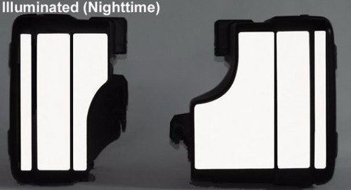 Kit de cinta reflectante bolsa lateral PLÁSTICO VARIO para BMW F650GS 2008+ F700GS F800GS - Imagen 2 de 2