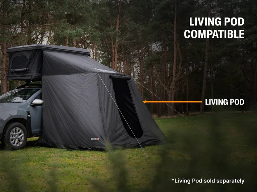 TentBox Classic 2.0 New and Improved Roof Tent - 60 Second Pop Up