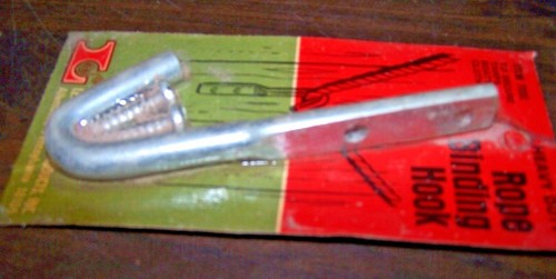 GANCHO DE UNIÓN DE CUERDA - Resistente - Productos Lehigh - Artículo 7222 - ¡Hecho en EE. UU.! ¡De nuevo de lote antiguo! - Imagen 3 de 4