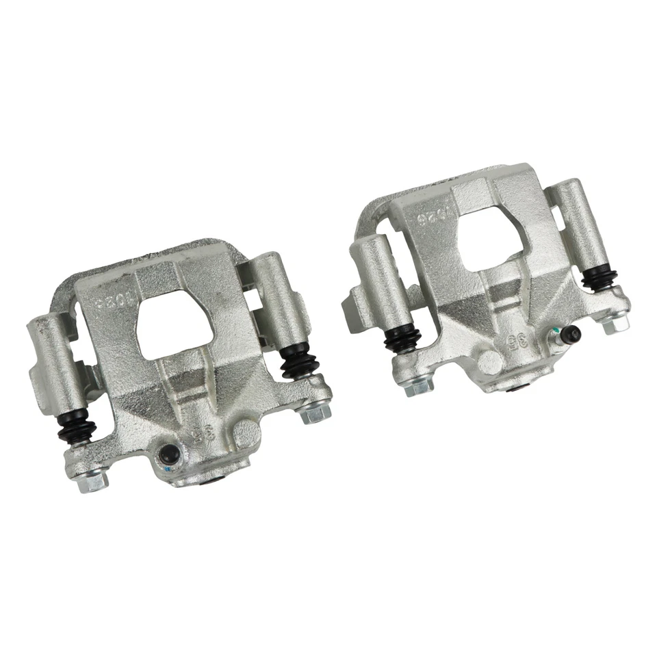 Par de pinzas de freno traseras con juego de soportes para Nissan Altima Máxima 2002-2018 Foto 3 de 4