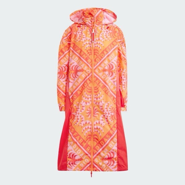アディダス☆レディース☆ADIDAS X FARM RIO MYSHELTER JACKET Adidas Women Medium Farm Rio MYSHELTER Jacket Wind Breaker