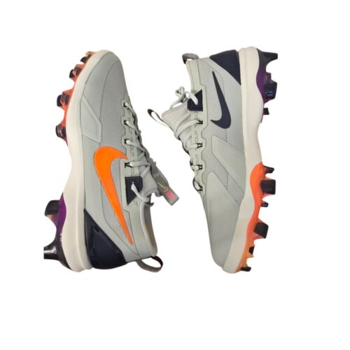 Nike Force Trout 9 Elite MCS Baseball Cleats Light Silver HF1116-001 Size 11 New - Picture 5 of 12