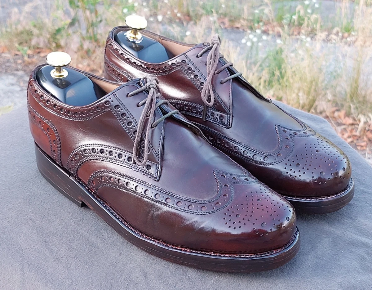 wing-tip | brogues Heinrich Dinkelacker CORDOVAN shoes eBay GENUINE SHELL