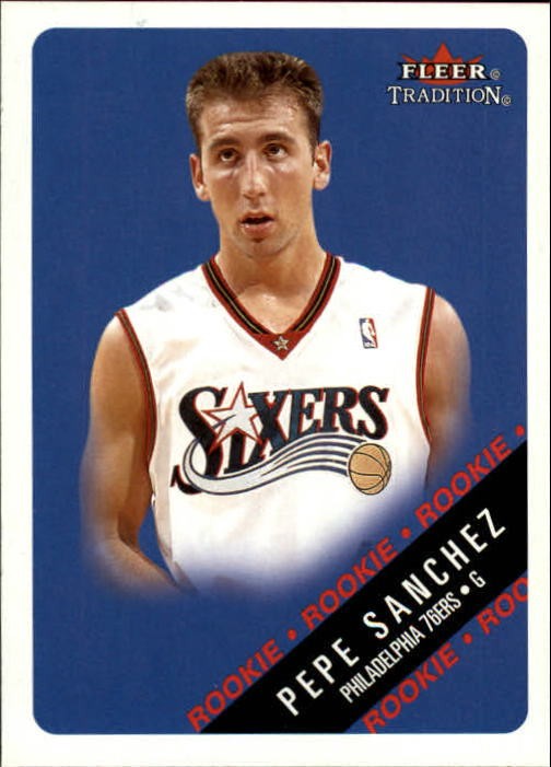 2000-01 Fleer #261 Pepe Sanchez RC - BSK
