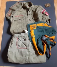 Vintage Boy Scouts America Pokagon Trails uniform shirt, pants, cap & more