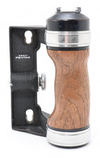 "EXC 5" Asahi Pentax 6x7 Wood Hand Grip 6x7 67 67II Medium Format JAPAN 3232