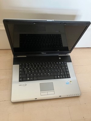 Fujitsu Siemens Amilo L7320GW Laptop Computer defekt ohne Festplatte