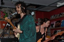 Darwin Smith Michelle Dorrance of Darwin Deez perform stage at Pur- Old Photo 1