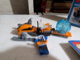LEGO City Coast Guard Helicopter 60013 Complete Set 230 Pieces 60032 Snowmobile 