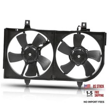 Engine Radiator Cooling Fan Assembly Compatible with 2000-2001 for Nissan for