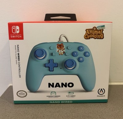 NEW! Power A Nano Nintendo Switch Wired Controller Animal Crossing