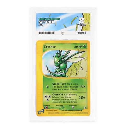 Scyther graded ACE 8 for sale on eBay