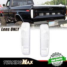 Clear Lenses For 1974-1991 Ford F150/250/350 Bronco E100 150 250 350 Tail Lights