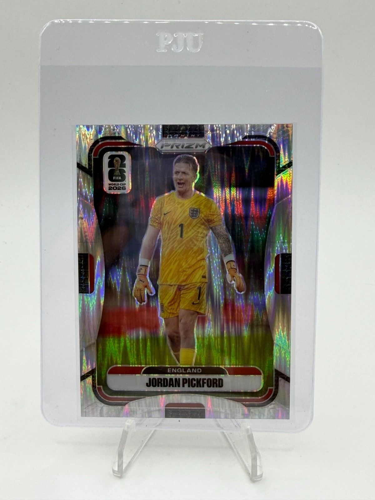 2026 Panini Prizm Fifa World Cup - Jordan Pickford #111 Wave Prizm