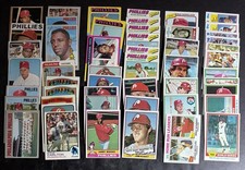 Philadelphia Phillies 52 Card Lot - 60s, 70s, 80s - Schmidt, Carlton & More!