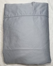Kirkland King Flat Sheet 680 Thread Count Gray Cotton Bed