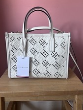 Tommy Hilfiger - City TH Monogram Tote Bag - White - RPP £150