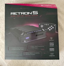 Hyperkin RetroN 5 HD Console GBA/GBC/GB/SNES/NES/Genesis/Mega Drive Black
