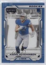 2022 Panini Chronicles Playoff Momentum Rookies Blue 30/99 Aidan Hutchinson 0wu8