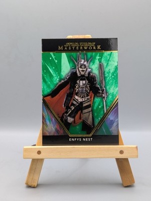 2024 Topps Star Wars Masterwork #27 Enfys Nest Green #/99