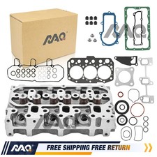 Cylinder Head Assembly W/ Gasket Set For 3tnm74 Engine John Deere 1023e Tractor