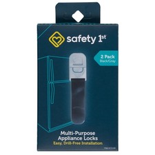 Safety 1st Multi-Purpose Plastic Appliance Lock Decor, 2-Count