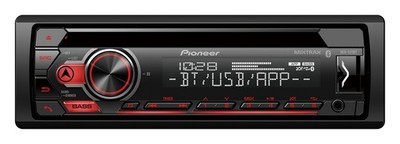Pioneer DEH-S31BT CD Receiver with Bluetooth, Single DIN, In-Dash | Pioneer