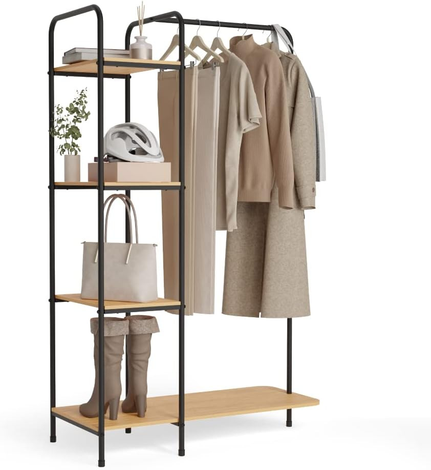 Appendiabiti per Famiglia Hangy Wood 400 | Super Resistente 35kg