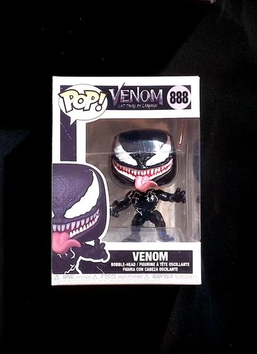 Venom Funko Pop! 888 Marvel Let There Be Carnage Spider-Man Comics in Protector