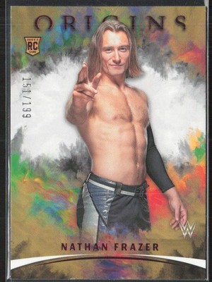2022 Panini Chronicles WWE #140 Nathan Frazer Red #/199 (JB)
