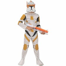 Clone Trooper Commander Cody Disney Star Wars Movie Child Boys Costume S