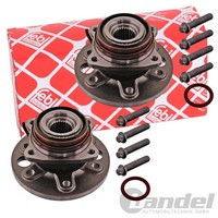 2X Febi Radlagersatz Hinten FüR Mercedes Sprinter (906) VW Crafter 30-35 2E 2F