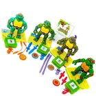 Playmates TMNT Toon Turtles Action Figures 1992 Vintage Complete Lot Ninja Toy