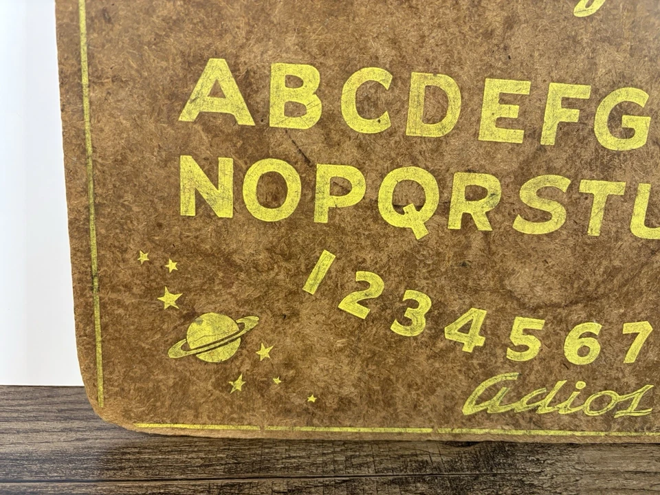 We-Ja Girl Talking Board 1940s Spirits Halloween Ghosts We Ja Ouija - Image 4 of 4