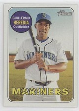 2018 Topps Heritage Guillermo Heredia #186 0ol8