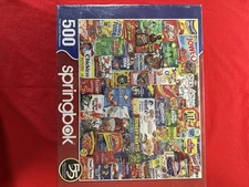 Springbok LOONEY LABELS 500 Piece Puzzle..NEW/SEALED