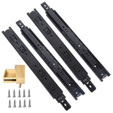 4 PCS 14 Inch Full Extension Ball Bearing Drawer Slides Heavy Duty Side Mount...