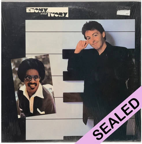 Paul McCartney Stevie Wonder Ebony and Ivory 12" Single 1982 Sealed Vinyl #79p