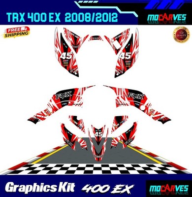 Kit Graphics Premium For Honda TRX 400EX 2008 to 2012  Stickers Atv 