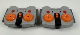 LEGO Power Functions 8885 IR Remote Control Lot 2 Gray Orange Toy Set 2008