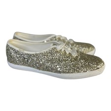Tenis Keds x Kate Spade New York para mujer campeones dorados brillantes talla 7