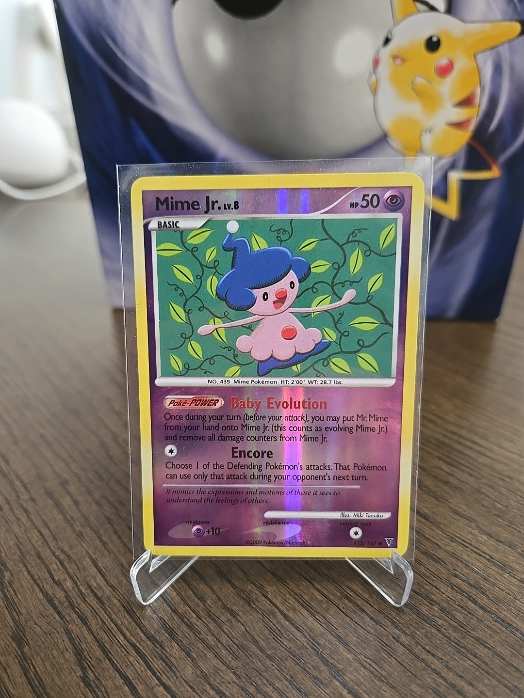 Pokémon TCG Supreme Victor's Mime Jr. Reverse Holo 115/147
