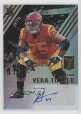 2021 Panini Donruss Elite Rookie 25/99 Alijah Vera-Tucker #ERA-AVT Auto 1m1a
