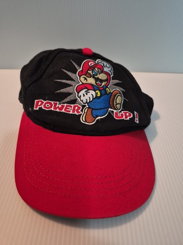 Super Mario Power Up! Youth Kids Adjustable Snapback Cap