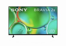 Sony 75” class BRAVIA 2 II LED 4K HDR Smart Google TV K-75S20, 2025 Model
