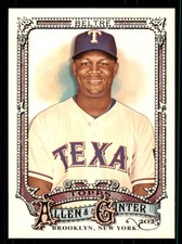 2025 Topps Allen & Ginter #323 Adrian Beltre Texas Rangers