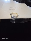 diamond ring Size 5.25 3kt Lab created  — photo 5