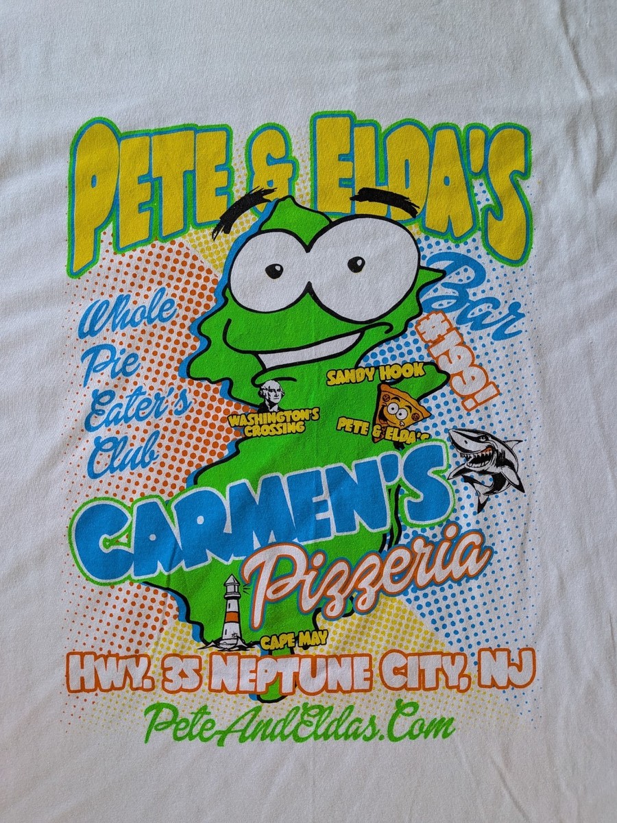 PETE & ELDA'S WHOLE PIE EATERS CLUB T-Shirt #199 Cartoon New