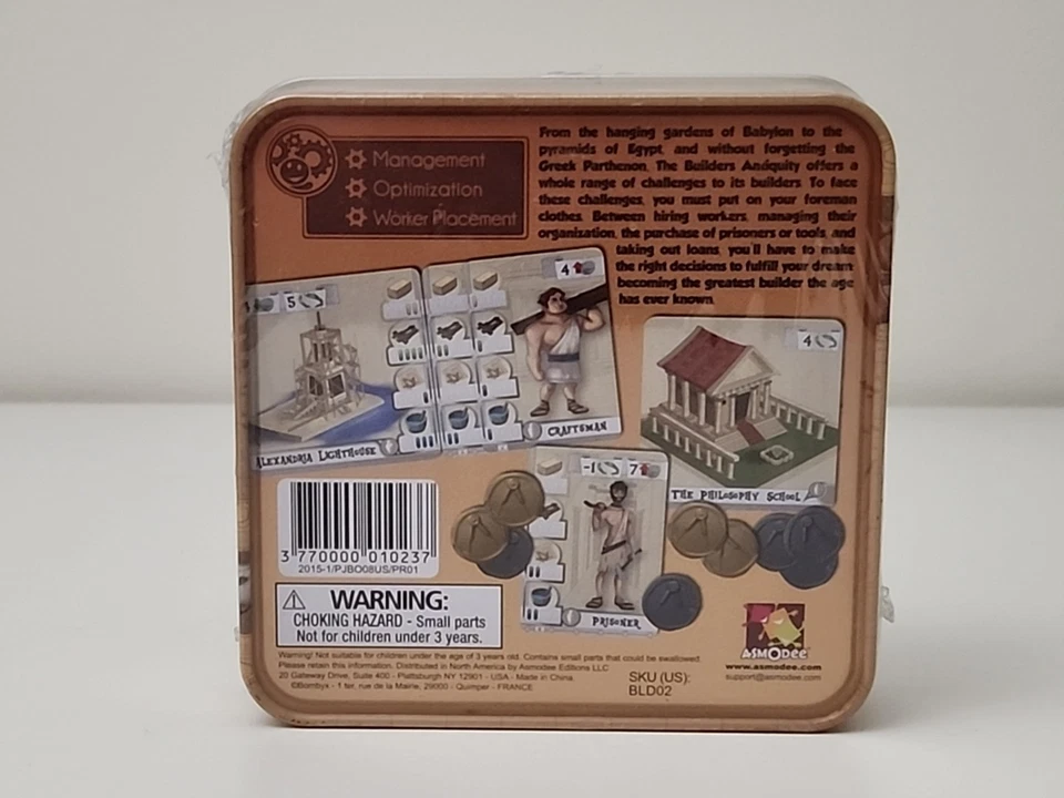 The Builders Antiquity Card Game - SEALED - Image 2 of 4